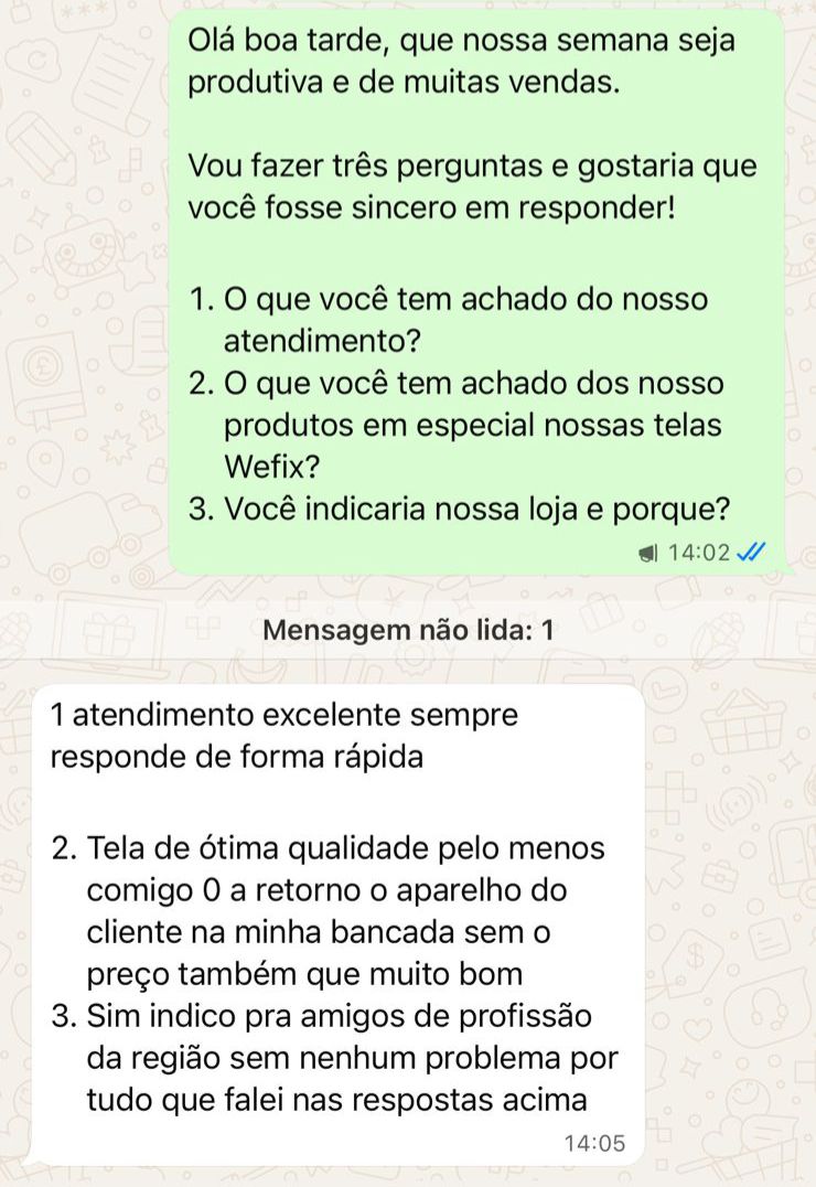 Depoimento cliente Galo Cell