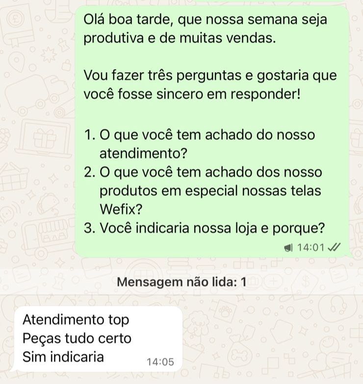 Depoimento cliente Galo Cell